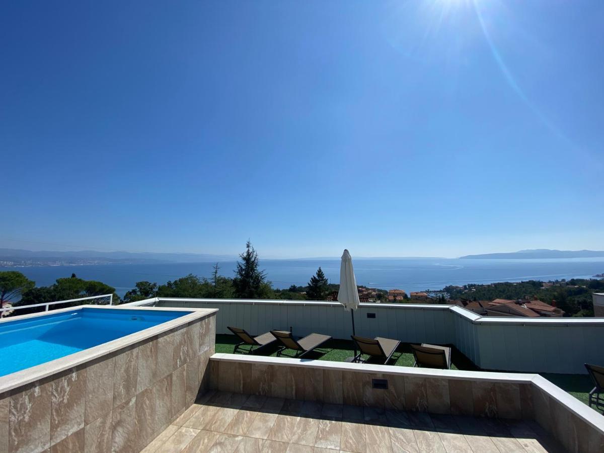 Apartment Mara Opatija With Rooftop Swimming Pool Ičići Exterior foto